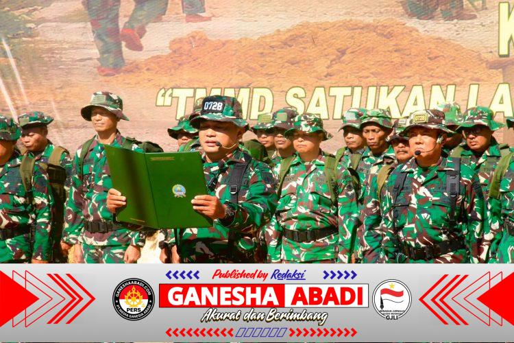 Tepat Waktu, Sasaran Fisik TMMD Sengkuyung Tahap III Kodim 0728/Wonogiri Rampung 100%