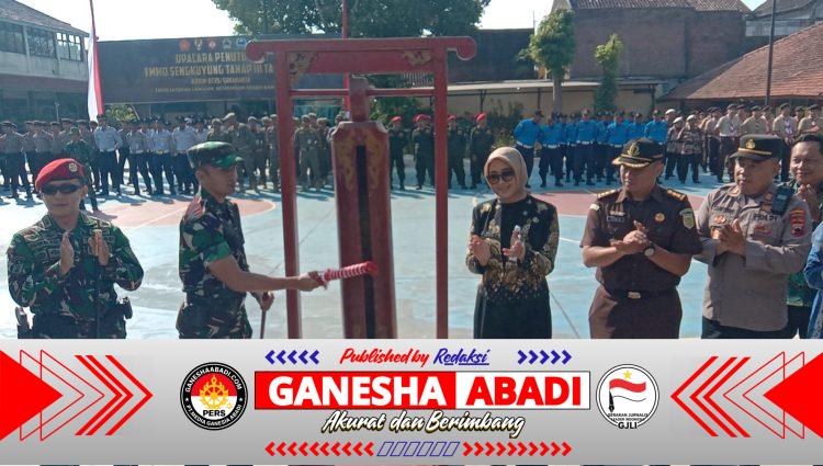 Dandim Solo Pimpin Upacara Penutupan TMMD Sengkuyung Tahap III TA 2026 Kodim 0735 Surakarta