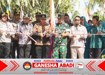 TMMD Sengkuyung Tahap III Boyolali Ditutup, Jalan Beton Jadi Warisan Nyata untuk Warga Bercak