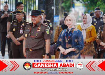 Gubernur Sambut Kajati Kalteng Yang Baru Tiba di Kota Cantik Palangkaraya.