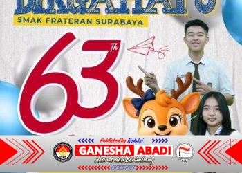 63 Tahun SMAK Frateran Surabaya: Konsisten Mencetak Generasi Berprestasi dan Berdaya Saing Global
