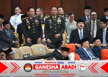 Panglima TNI Hadiri Pidato Kenegaraan Presiden RI pada Sidang Tahunan MPR RI Tahun 2026