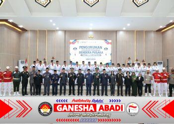 Plt Kepala BPKAD Hadiri Pengukuhan Paskibraka Kabupaten Barito Selatan Tahun 2026