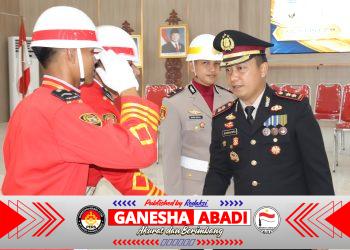 Kapolres Barsel Hadiri Pengukuhan Paskibraka Kabupaten Barito Selatan Tahun 2026