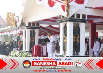 Plt Kepala BPKAD Turut Hadir Dalam Upacara HUT RI Yang Ke-81 Tahun 2026.