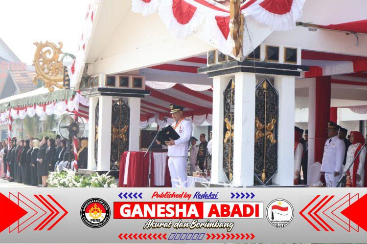 Plt Kepala BPKAD Turut Hadir Dalam Upacara HUT RI Yang Ke-81 Tahun 2026.