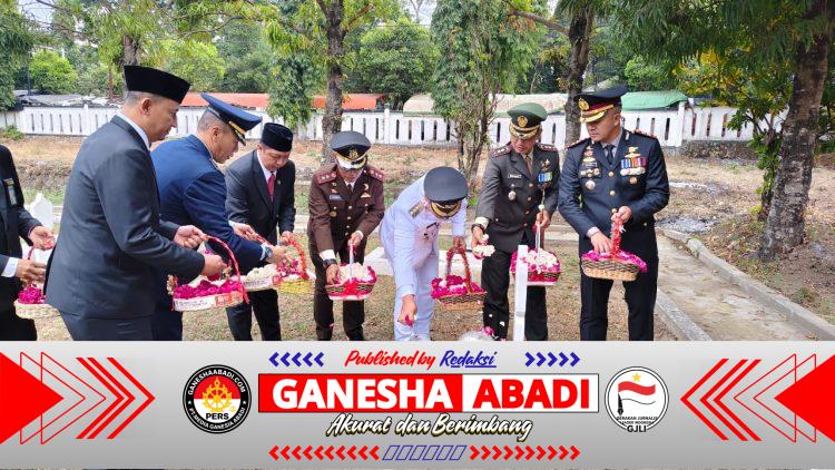 Ziarah Nasional HUT RI ke-81, Dandim Boyolali Ajak Generasi Muda Teladani Semangat Pahlawan