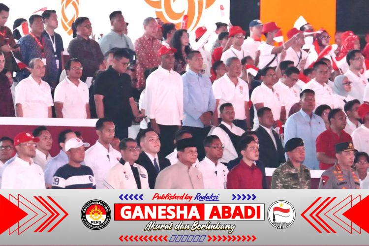 Panglima TNI Hadiri Karnaval Bersatu, Meriahkan Perayaan HUT ke-81 Kemerdekaan RI