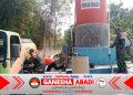Kekeringan Melanda Srawung, Babinsa dan BPBD Droping 8.000 Liter Air Bersih