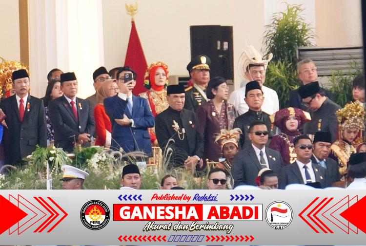 Panglima TNI Hadiri Upacara Penurunan Bendera Sang Merah Putih di Istana Merdeka*