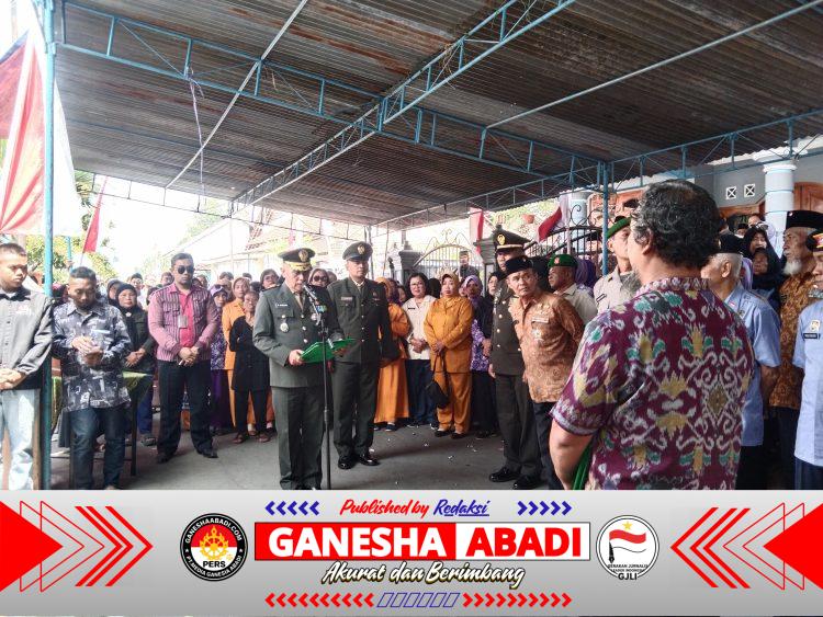 Kasdim 0724/Boyolali Pimpin Upacara Pemakaman Militer, Lepas Prajurit Terbaik dengan Penghormatan Terakhir
