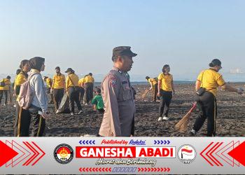 Atensi Bhakti Religi Polwan Polda Bali, Polsek Dentim Pastikan Kegiatan Berjalan Aman dan Kondusif