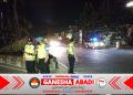 Pastikan Situasi Malam Minggu Tetap Kondusif, Polsek Dentim Gelar Patroli Skala Besar