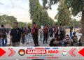 Cegah Gangguan Kamtibmas di Ruang Publik, Polsek Dentim Gelar Patroli KRYD di Lapangan Bajra Sandhi