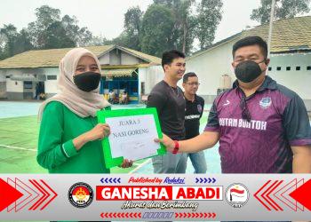 Apresiasi Semangat Kemerdekaan, Rutan Buntok Serahkan Hadiah kepada Para Juara