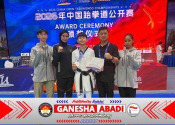 Ketum PBTI Letjen TNI Richard Tampubolon : Bangga, Atlet Taekwondo Raih Satu Medali Perak di China