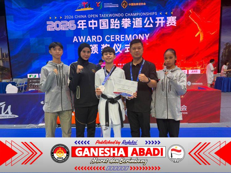 Ketum PBTI Letjen TNI Richard Tampubolon : Bangga, Atlet Taekwondo Raih Satu Medali Perak di China