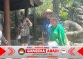 Sambangi Tempat Wisata, Bhabinkamtibmas Kesiman Petilan Edukasi Karyawan Big Garden Corner tentang Kamtibmas