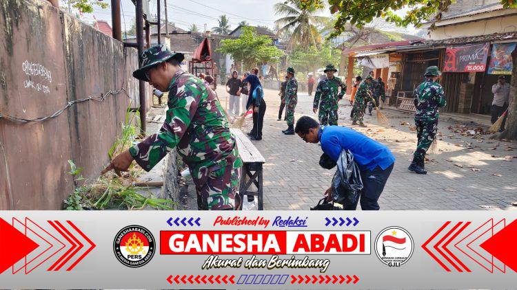 TNI Peduli Sampah, Dandim Boyolali Pimpin Karya Bakti Bersihkan Empat Pasar