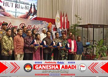 Hadiri Malam Refleksi HUT RI ke-81, Kapolsek Dentim Teguhkan Komitmen Jaga Kerukunan dan Kamtibmas