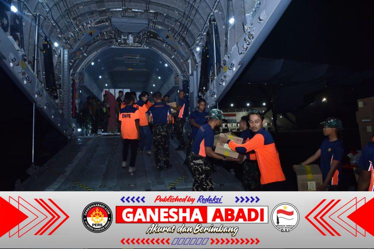 Hari Keempat Belas Penanganan Gempa NTT, TNI Salurkan 968,953 Ton Bantuan.