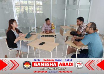 Cooling System Polsek Benoa, Polisi Sambangi Porter TKBM Ajak Bersama Jaga Kamtibmas di Pelabuhan Benoa
