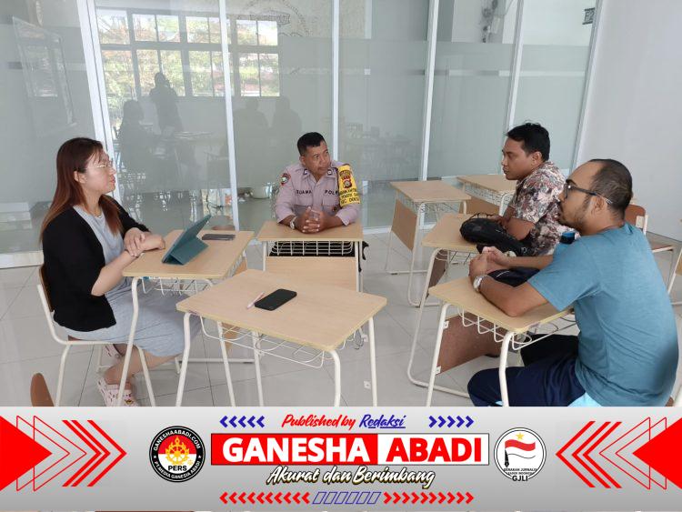 Cooling System Polsek Benoa, Polisi Sambangi Porter TKBM Ajak Bersama Jaga Kamtibmas di Pelabuhan Benoa