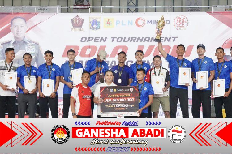 Open Tournament Bola Voli Piala Panglima TNI 2026 Resmi Ditutup