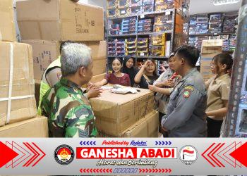 Patroli Bersama di Wilayah Binaan, Wujudkan Kekompakan Tiga Pilar