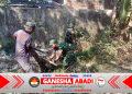 Babinsa Joyotakan Pelopori Kerja Bakti Bersama Warga Masyarakat