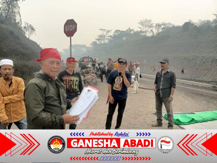 PT.MUTU Resmi Laporkan Kantan Ringga Maja Cs Kepolisi Atas Aksi Pemortalan Jalan Hauling Batubara.
