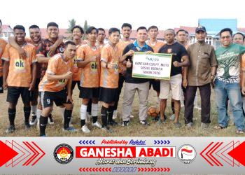Tim PT.MUTU FC Ikuti Pertandingan Persahabatan Sepak Bola Eightfeo Kadus Cup 2026.