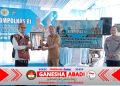 Bupati Barsel Sambut Komisioner Kompolnas RI di Polsek Dusel.