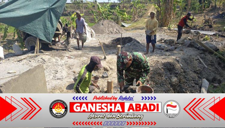 Jembatan Beton Kedungwaduk Terus Dikebut, Progres Pembangunan hari Ini Tembus 49%