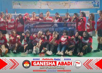 Meriahkan HUT RI Ke-81 PB. PBP Menggelar Lomba Bulutangkis.