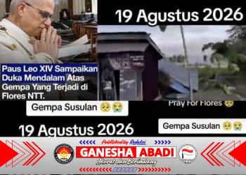 Gempa Susulan Terus Mengguncang Flores, Paus Leo XIV dan Fr. William Satel Sura BHK Ajak Masyarakat Perkuat Solidaritas