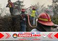 ERT PT MUTU Bantu Padamkan KarHutla, dan berikan Bantuan CSR akibat kekeringan Karhutla.