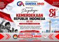 HUT KE-81 KEMERDEKAAN REPUBLIK INDONESIA 2026 “Media Merdeka, Pers Berintegritas, Indonesia Kuat”