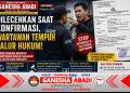 DILECEHKAN SAAT KONFIRMASI, WARTAWAN TEMPUH JALUR HUKUM