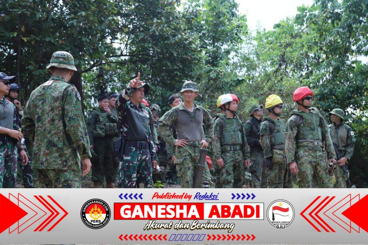 Dentuman Mortir Dan Tembak Reaksi Warnai Latgabma SGS 2026 Marfor Lampung