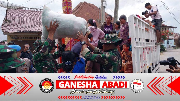 Aksi Cepat TNI Respons Meningkatnya Aktivitas Gunung Sinabung