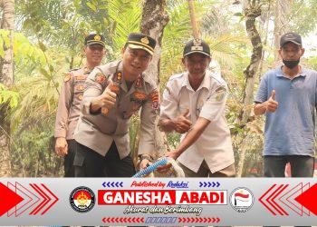 Minim Sumber Air, Polres Barsel Siapkan Dua Sumur Bor Merah Putih Presisi untuk Hadapi Karhutla di Desa Pamangka dan Desa Tetei Lanan