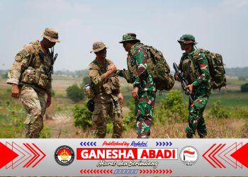 Aksi Airborne Lima Negara Warnai Latgabma SGS 2026