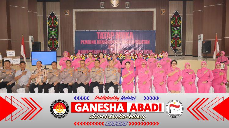 Tatap Muka Pembina Bhayangkari Cabang Barito Selatan Bersama Bhayangkari