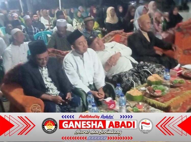 BABINSA PAKISTAJI DAMPINGI WARGA DUSUN KEPuh HADIRI PERINGATAN MAULID NABI, AJAK CIPTAKAN HIDUP RUKUN