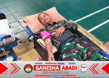 Babinsa Koramil 22/Bulukerto Rutin Donor Darah, Wujud Kepedulian TNI kepada Sesama