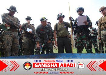 Latgabma SGS 2026 Marfor Lampung Gelar Latihan Materi Taktik Darat