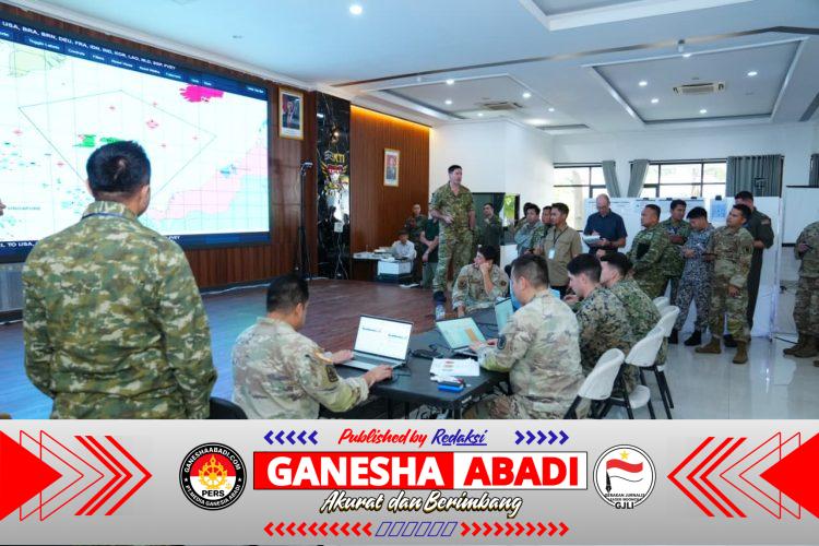 TNI Dan Militer Negara Sahabat Bangun Sinergi Operasi Gabungan Melalui STAFFEX SGS 2026