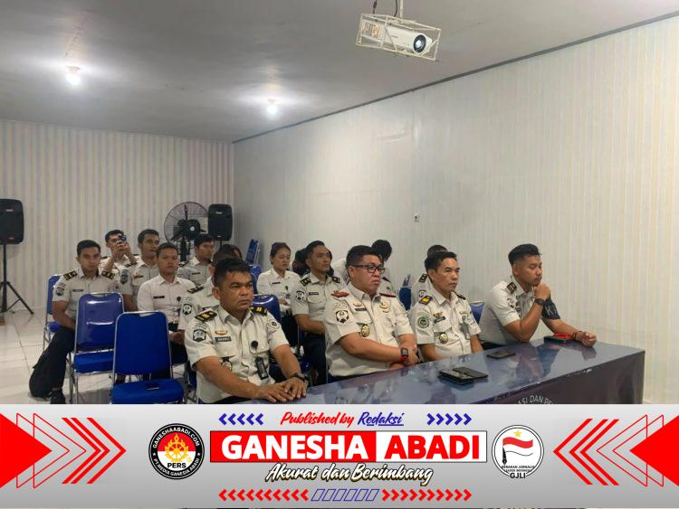 Rutan Buntok Ikuti Zoom Meeting Arahan Dirjenpas, Perkuat Kesiapsiagaan Hadapi Kabut Asap