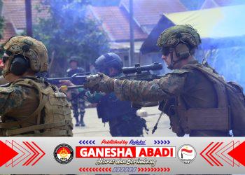 Marine Force Lampung Uji Kemampuan Tempur Jarak Dekat Serta Serangan Malam Di SGS 2026
